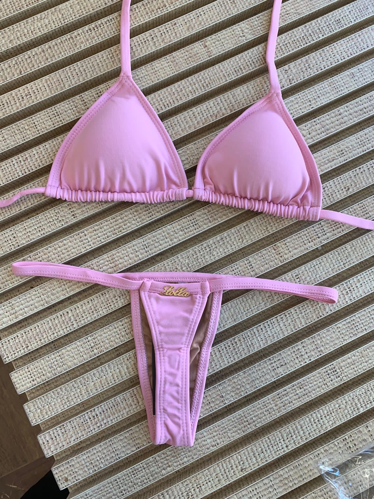 FRENTE MENOR FIO DENTAL ROSA BAILARINA