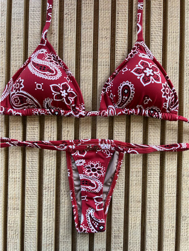 Frente menor Bandana VERMELHO