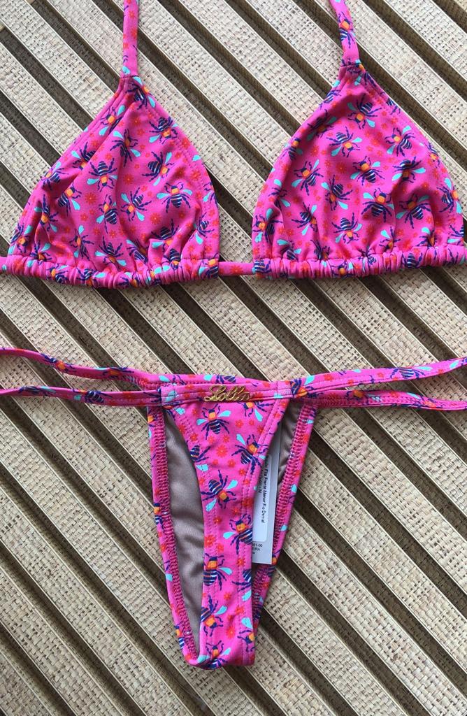 FRENTE MENOR ROSA INSPIRACAO GUCCI