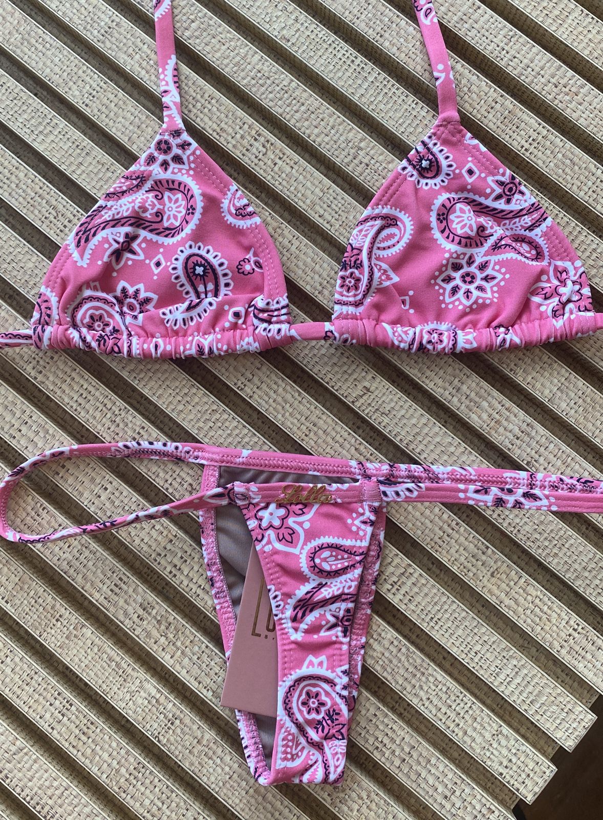FRENTE MENOR BANDANA ROSA